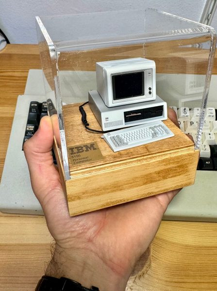 IBM 5150 Personal Computer Miniature Model