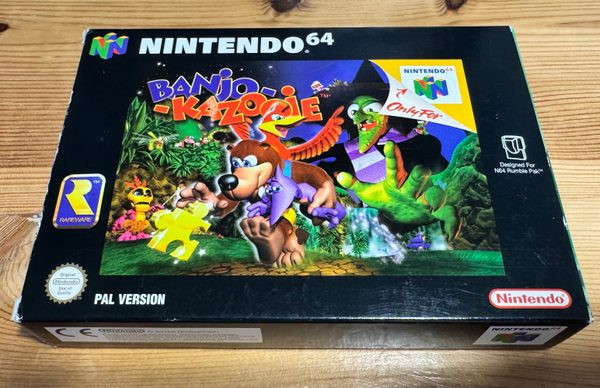 Nintendo 64 Banjo-Kazooie PAL UK Version