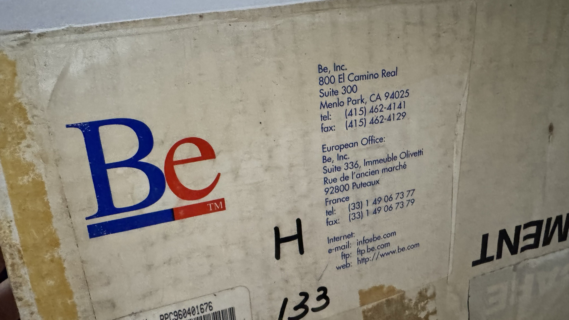 BeBox Computer Dual 133 3