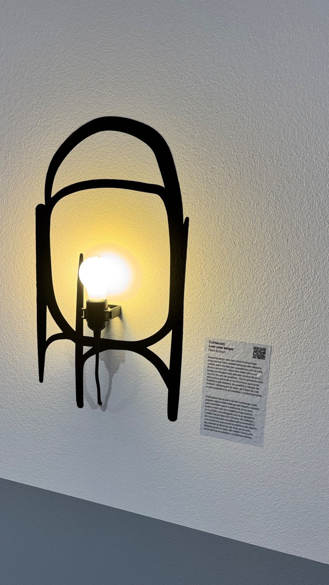 Pere Itchart Low-cost Lamp