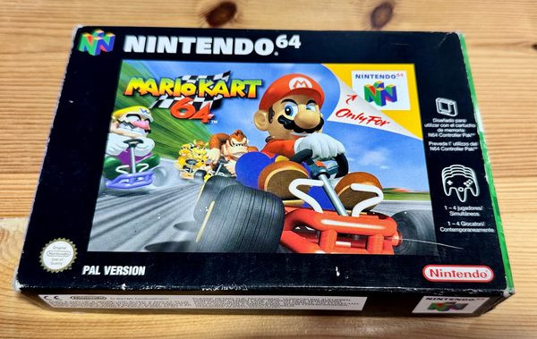 Nintendo 64 Mario Kart 64 (PAL Version)
