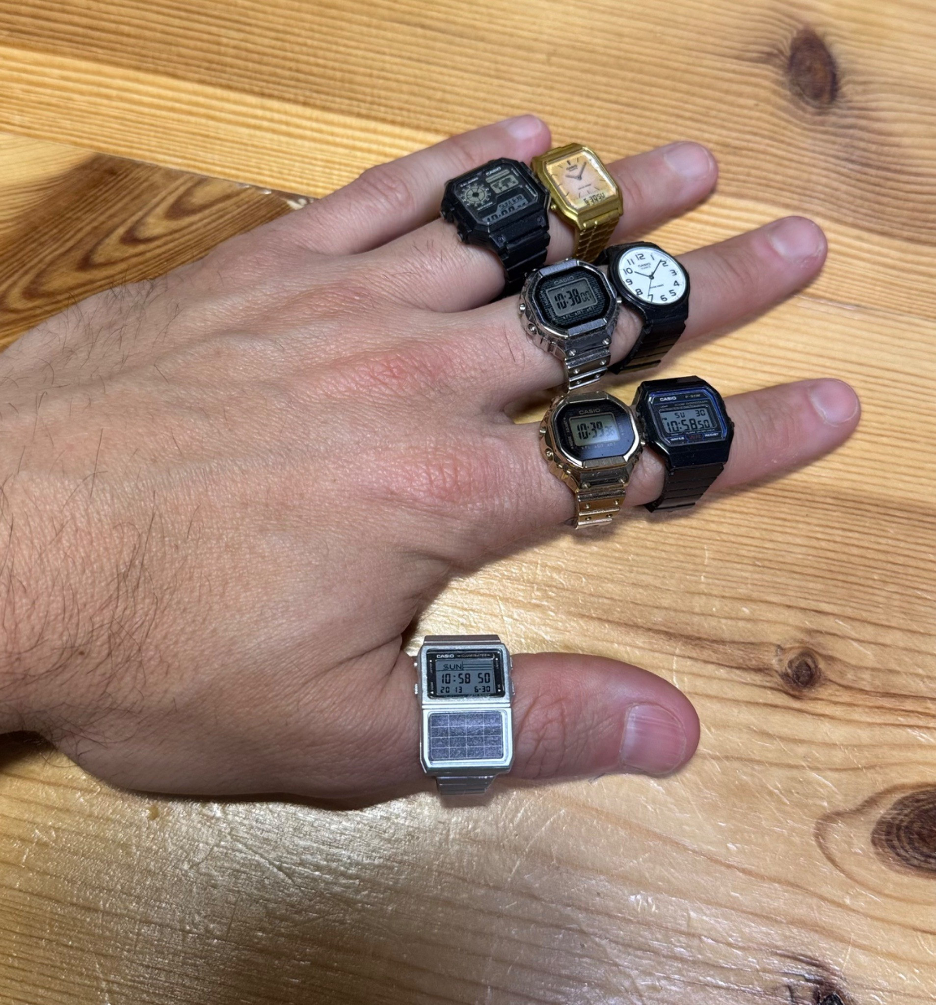 Casio Ring Watch Collection 2