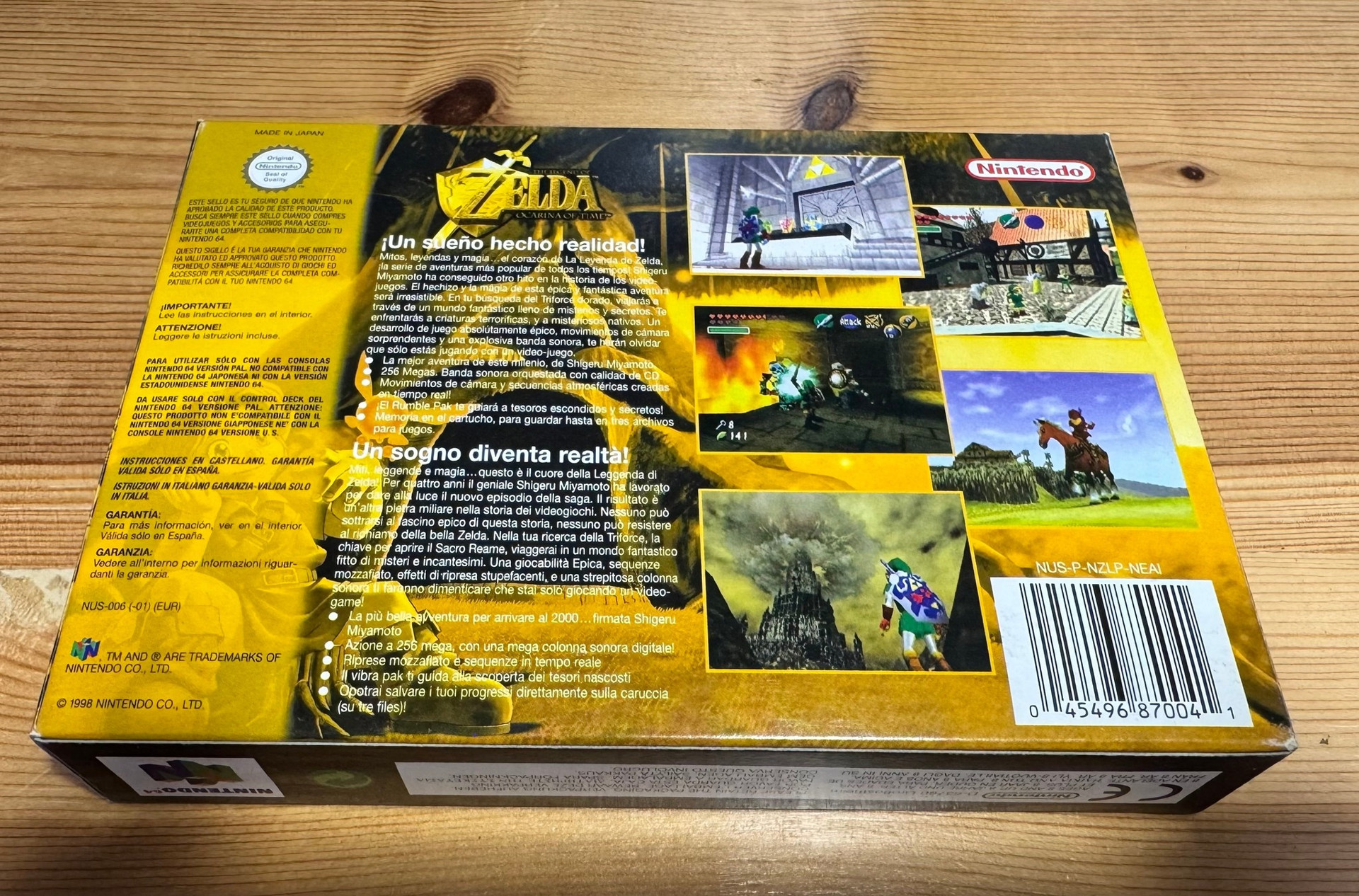 The Legend of Zelda: Ocarina of Time (Nintendo 64, PAL Version) 2