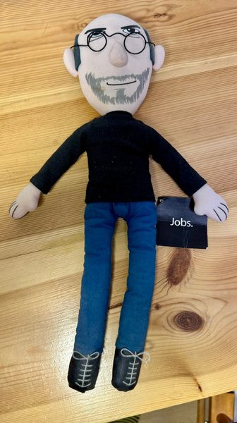 Steve Jobs Little Thinker Doll