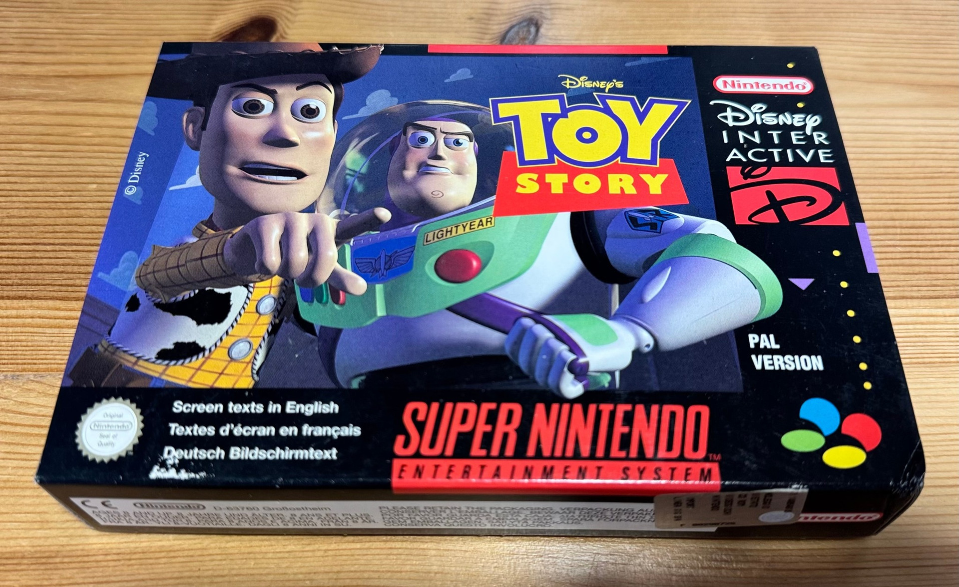 Disney's Toy Story SNES PAL 1