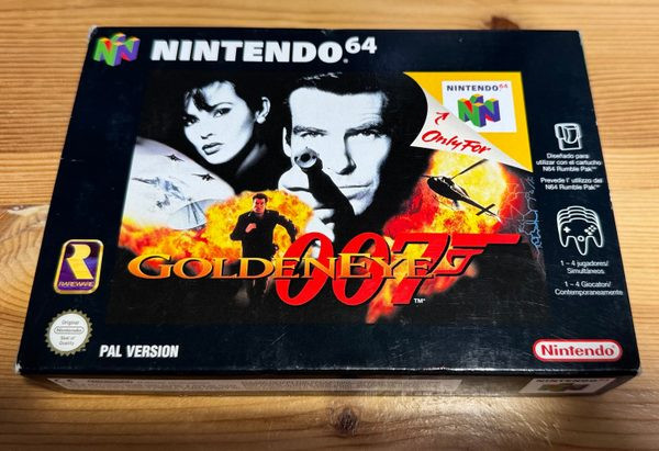 Nintendo 64 GoldenEye 007 PAL Version