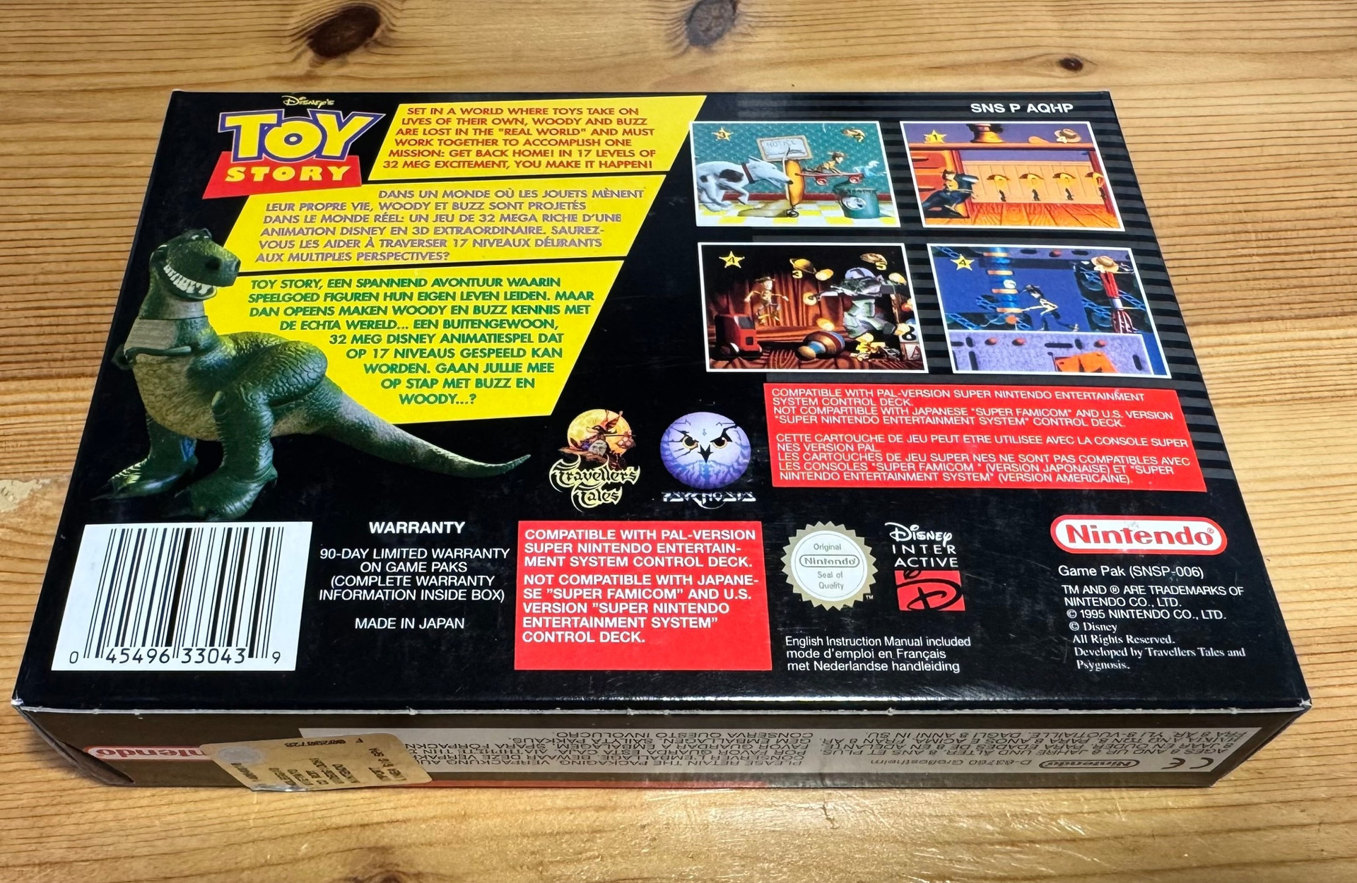 Disney's Toy Story SNES PAL 2