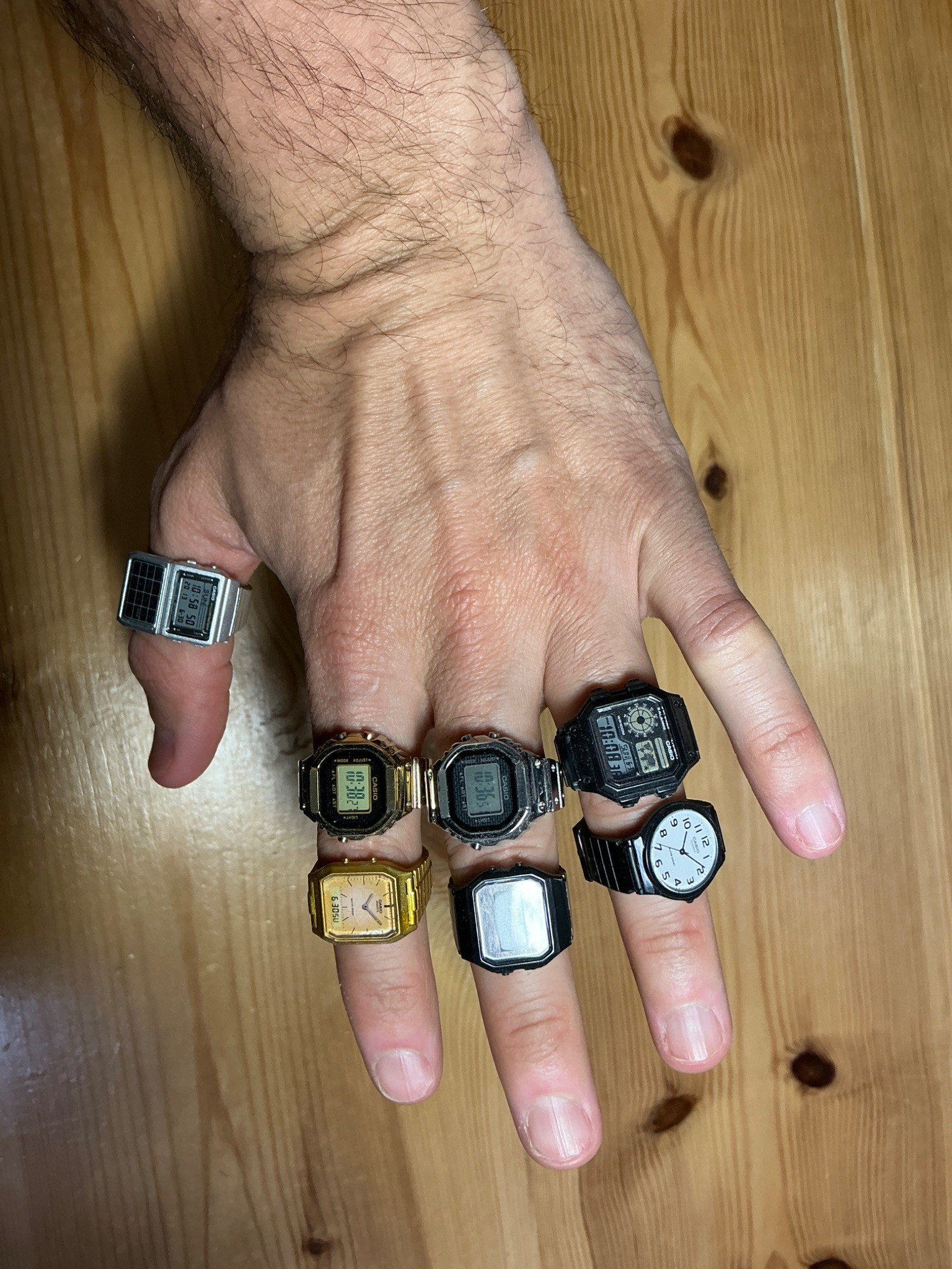 Casio Ring Watch Collection 1