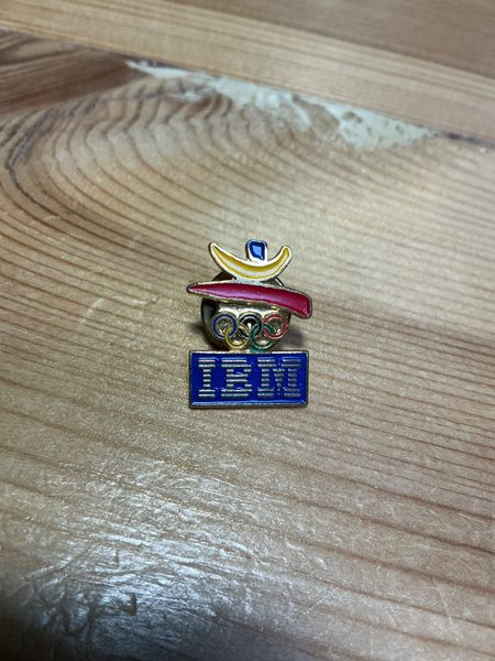 IBM Barcelona Olympic Pin