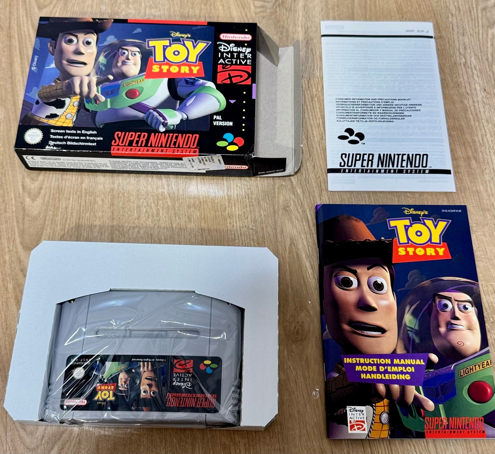Disney's Toy Story SNES PAL 3