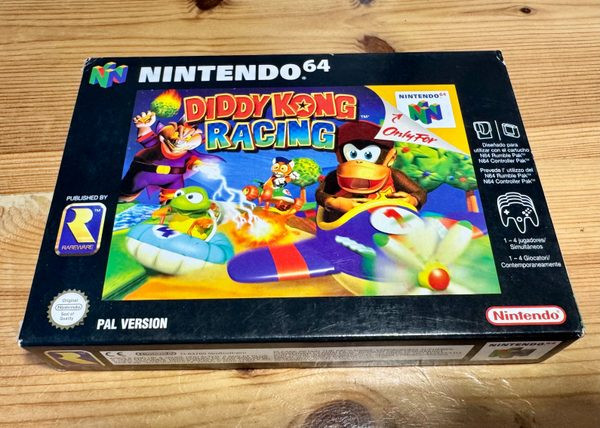 Nintendo 64 Diddy Kong Racing PAL Version