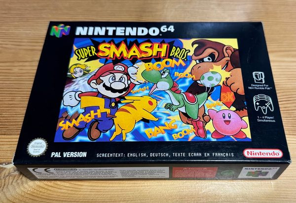 Super Smash Bros. Nintendo 64 PAL